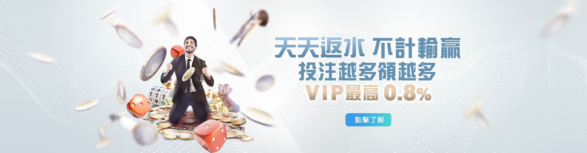 老虎娛樂城天天返水優惠